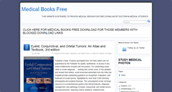 Desktop Screenshot of medicalbooksfree.com