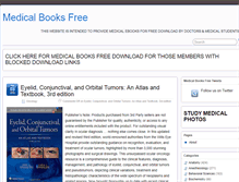 Tablet Screenshot of medicalbooksfree.com